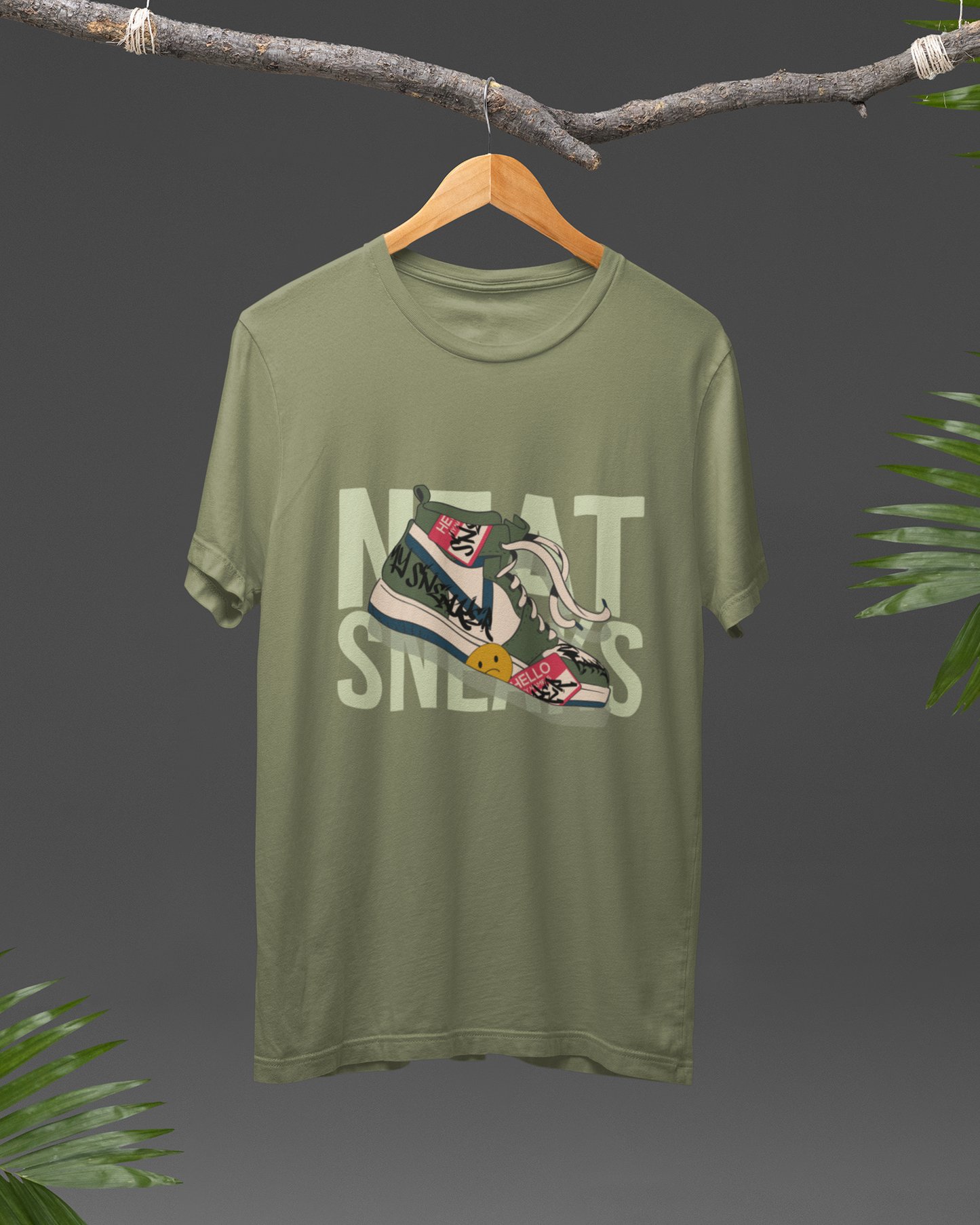 Neat Sneaks - Urban Chic Oversize t-shirt