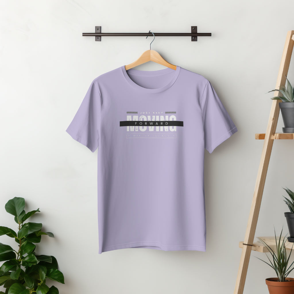 Unisex Supima  Regular Fit Tshirt - Keep Moving Forward