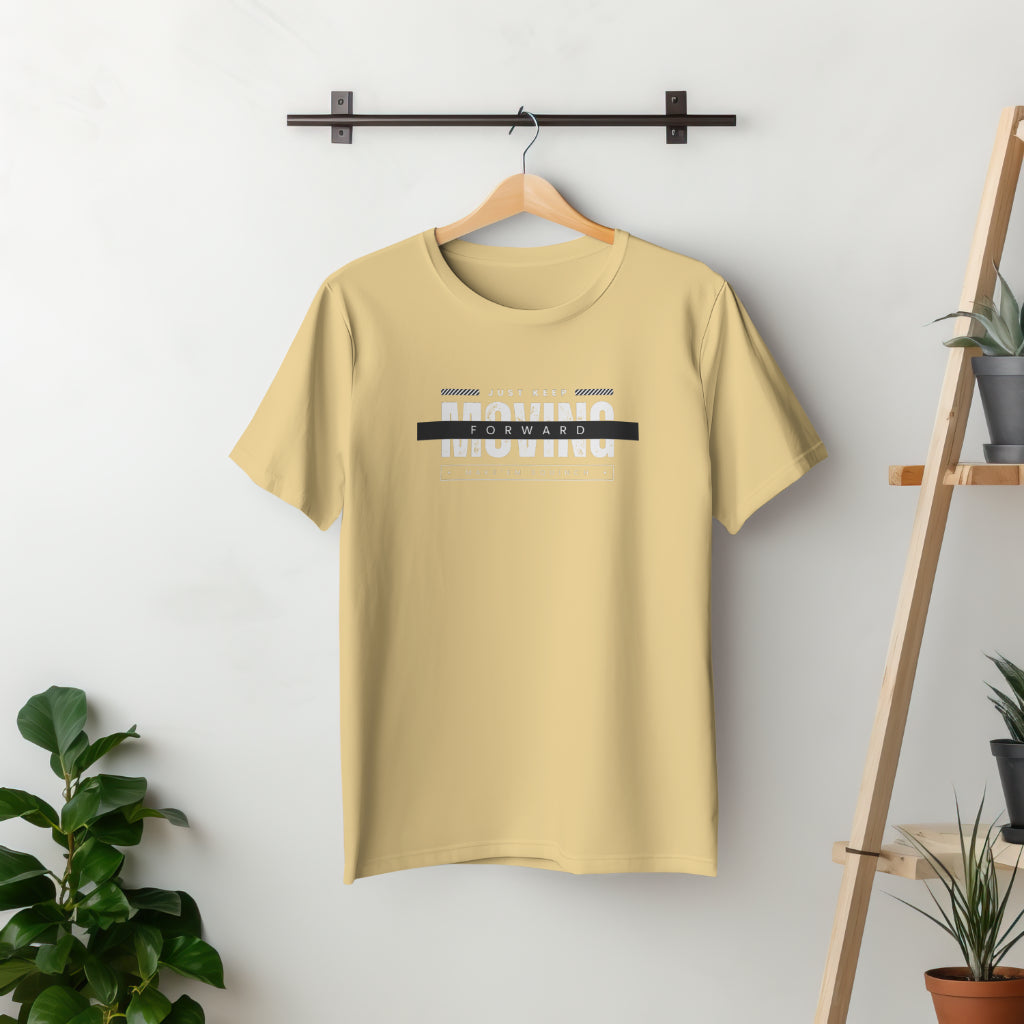 Unisex Supima  Regular Fit Tshirt - Keep Moving Forward