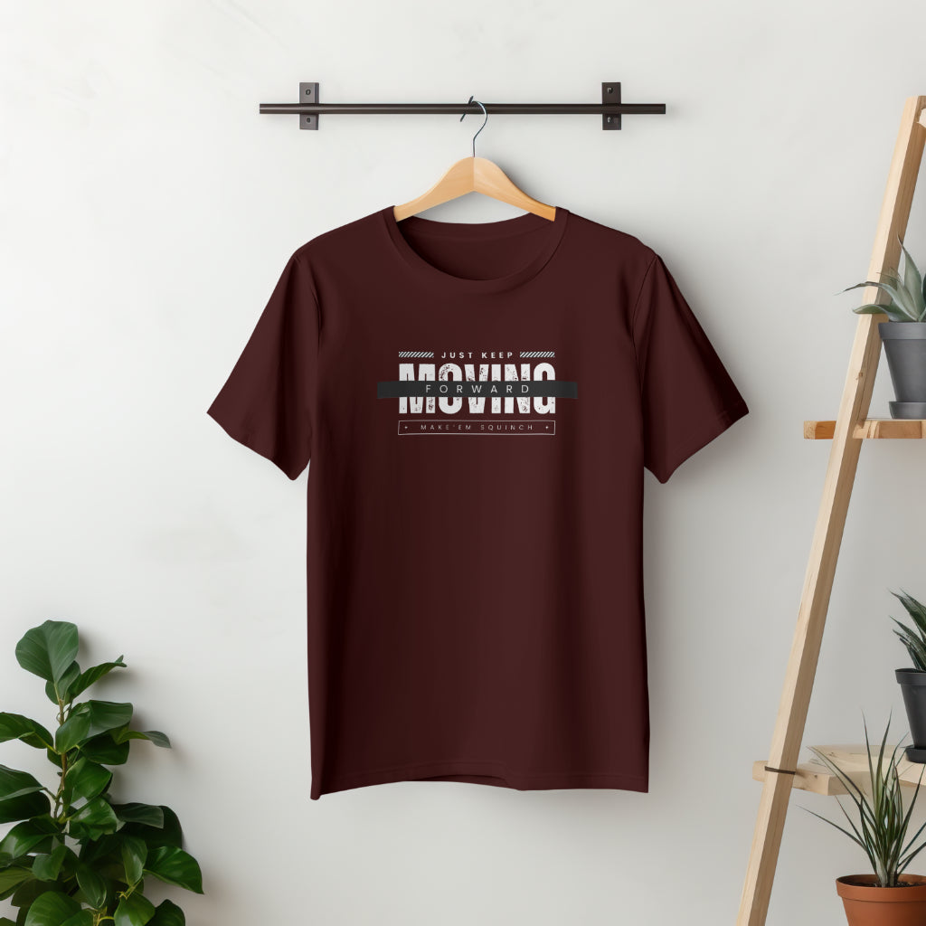 Unisex Supima  Regular Fit Tshirt - Keep Moving Forward